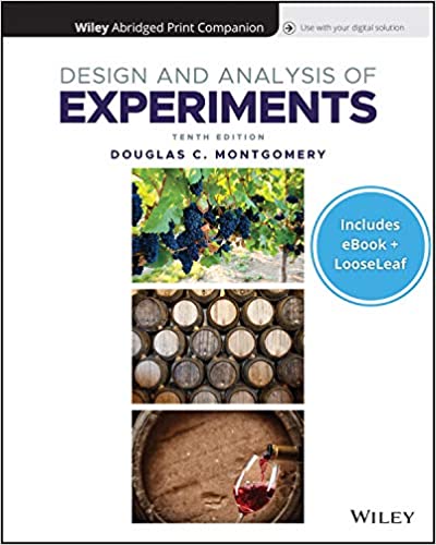 Design and analysis of experiments (10th edition) - Epub + Converted pdf